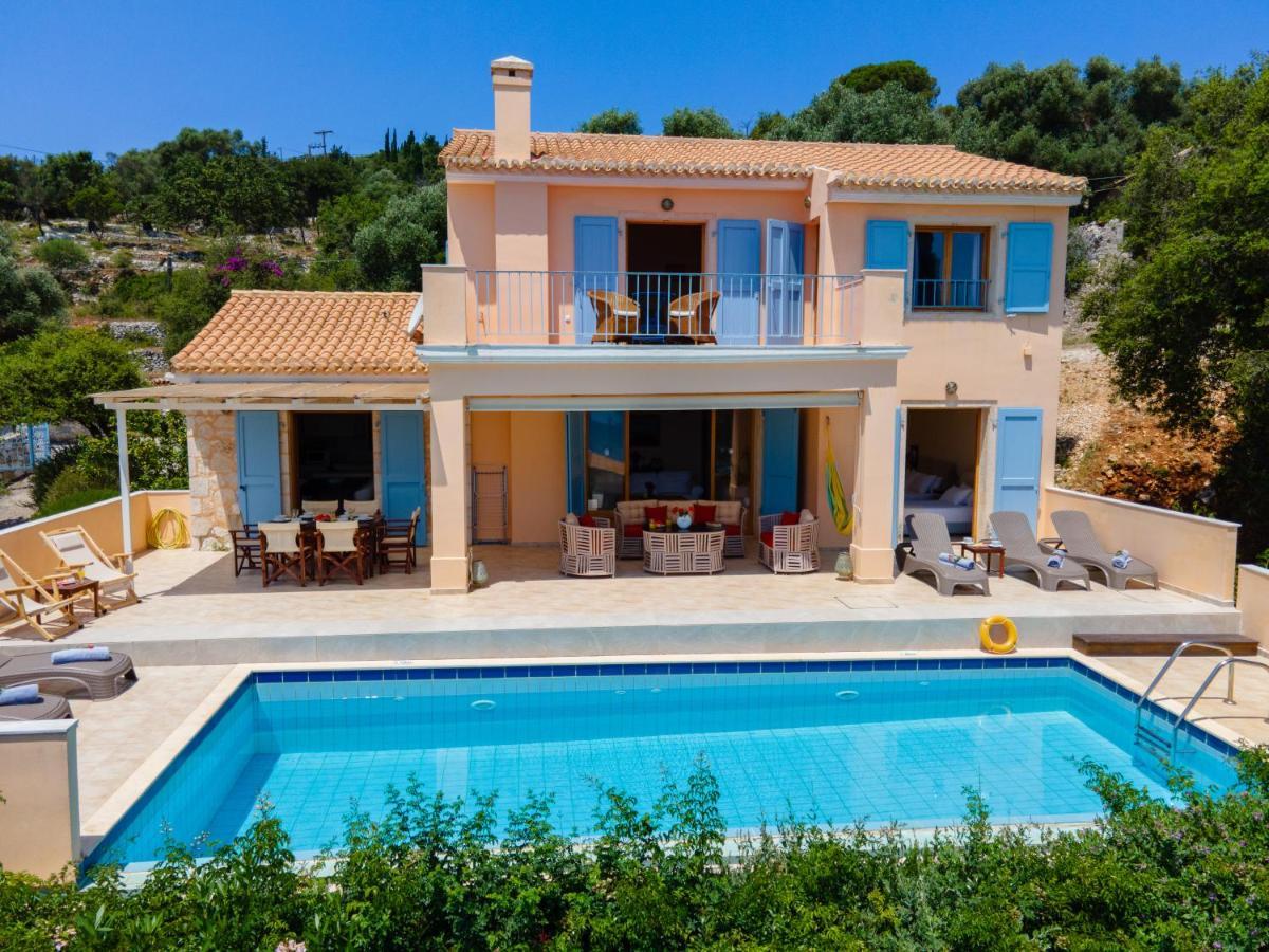 Villa Apollo Up To 8Px, Private Pool Fiskardo Exterior foto